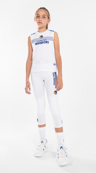 Immagine prodotto Tarmak Maglia base basket senza maniche da bambino 500 - NBA Golden State Warriors (12, 13, 14)