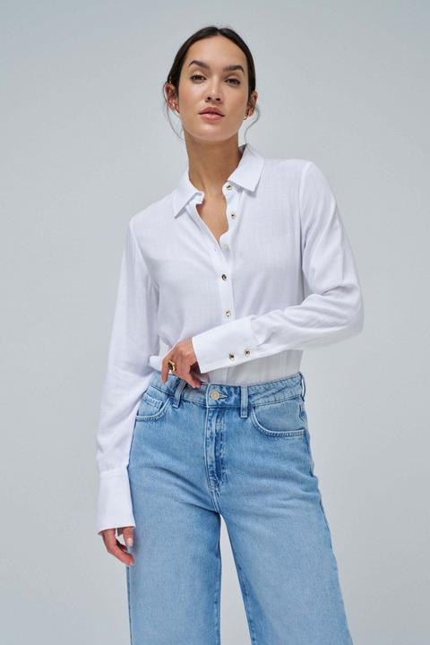 Actual product image Salsa Jeans Leinenhemd Linen Shirt (XS)