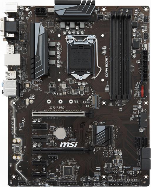 Produktbild MSI Z370-A Pro (LGA 1151, Intel Z370, ATX)