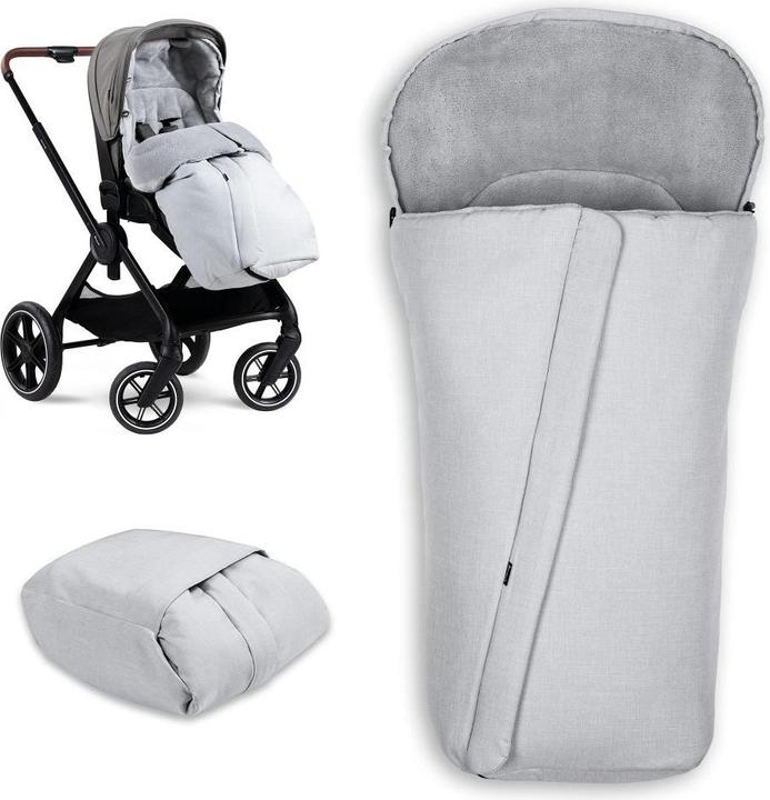 Actual product image Hauck Pushchair Footmuff Winter Grey