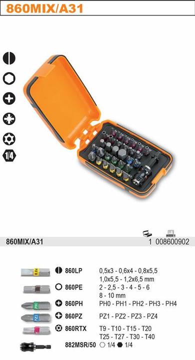 Actual product image Beta Tools Assortiment d'outils