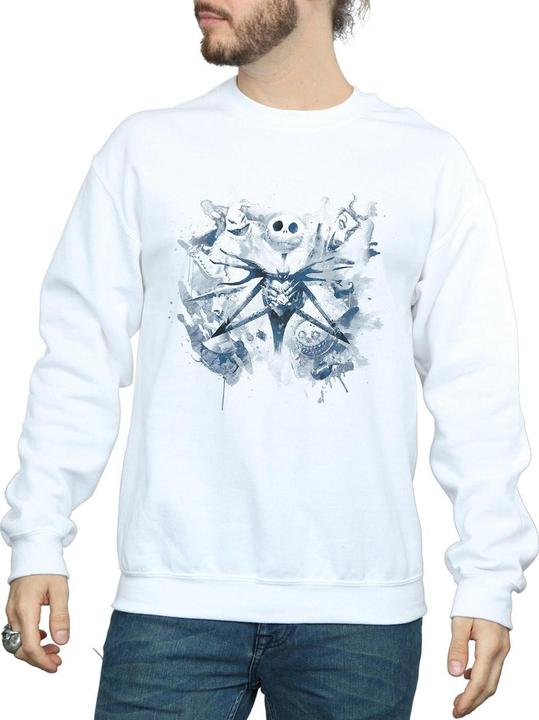 Produktbild Disney Nightmare Before Christmas Paint Spray Carers Sweatshirt (XXL)