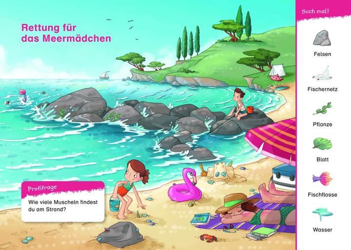 Immagine prodotto Duden Leseprofi – Mit Bildern lesen lernen: Abenteuer mit dem Meermädchen (Tedesco, Anja Kiel, Alexandra Langenbeck, 2022)