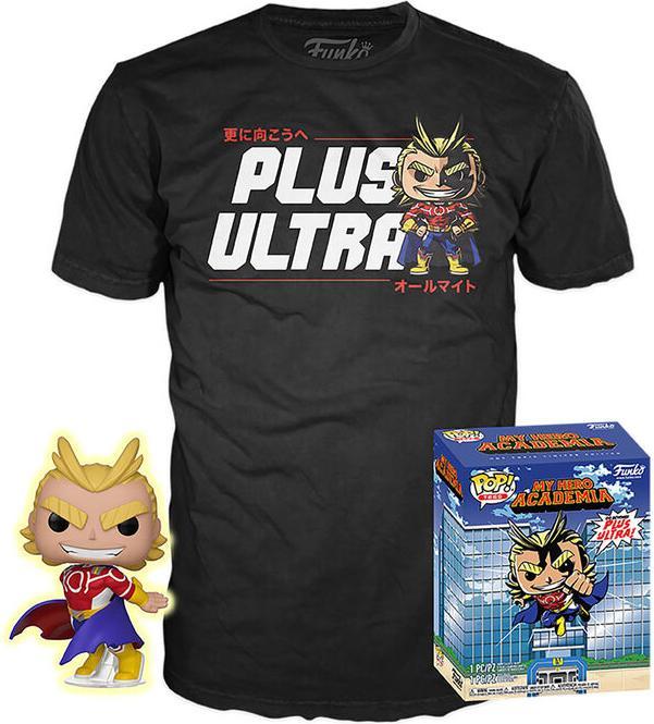 Produktbild Funko MY HERO ACADEMIA - Booble Head POP N° xx - All Might + T-shirt (S)