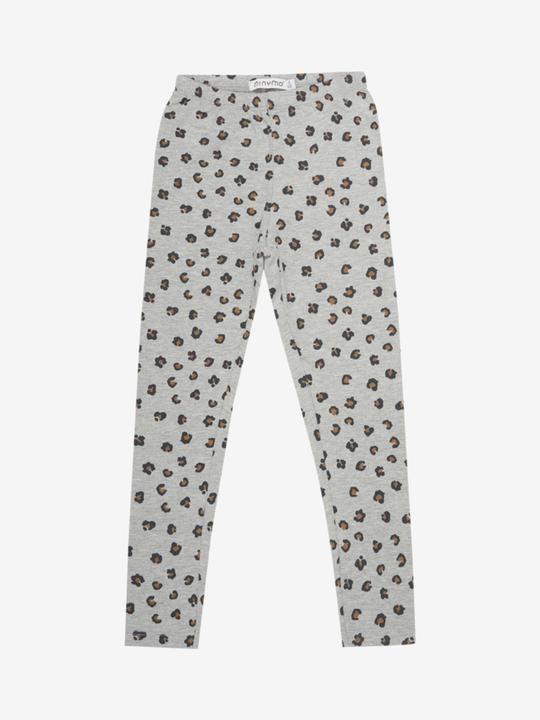 Image du produit Minymo Leggings Lot de 2 Greymelange T. 110 (110)