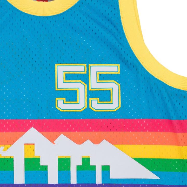 Produktbild Mitchell & Ness Swingman Jersey Denver Nuggets TROPICAL Dikembe Mutombo - M (M)