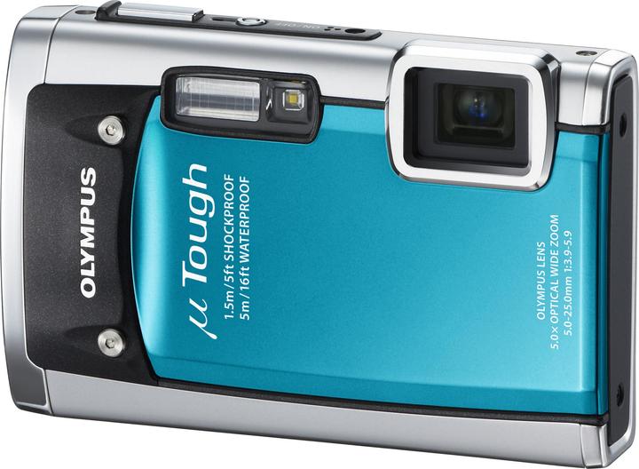 Immagine prodotto Olympus Mju Tough 6020 14MP, 5xZoom, 2GB, impermeabile, blu (1/2,3'')