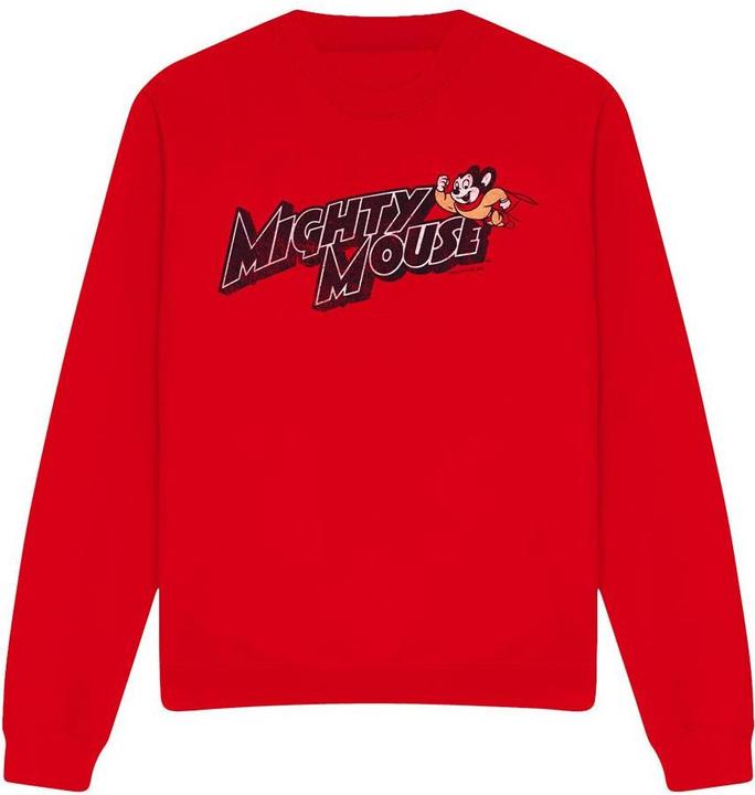 Actual product image Fruit of the Loom Unisex Adult Might Logo Sweatshirt (L)