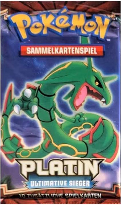 Image du produit Pokémon Platin Ultimative Sieger Booster - DE (Allemand, Pack de boosters)