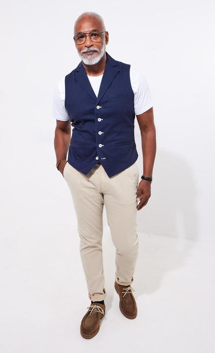 Actual product image Joe Browns Vintage Workwear Twill Waistcoat (56)