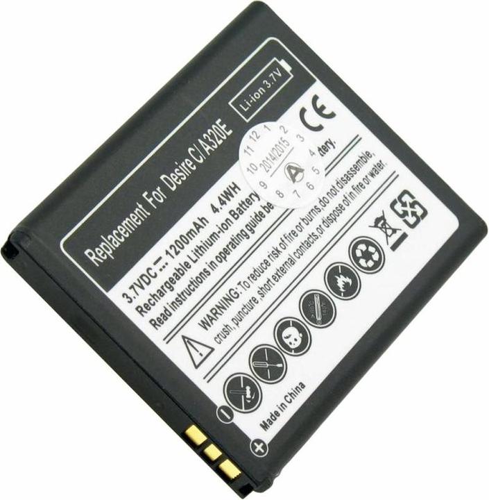 HTC Akku Desire C Akku BA S850