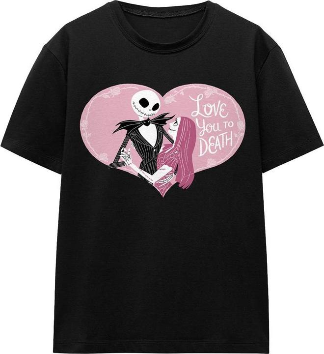 Image du produit The Nightmare Before Christmas - T-shirt LOVE YOU TO DEATH - Adulte (L)