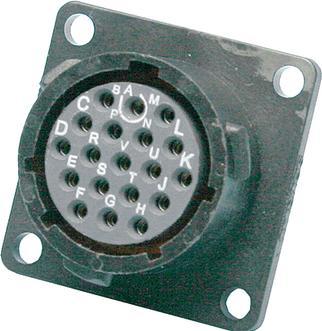 Image du produit Eaton Prise d'appareil UTS, prise femelle, 8 Nombre de contacts, 10A, 80V, IP68 / IP69K