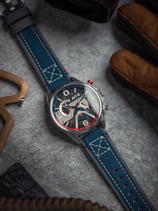 Image du produit AVI-8 AV-4056-09 Hawker Harrier Dual Retrograde (Chronographe)