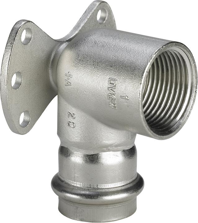 Immagine prodotto Viega Rondella a muro Sanpress Inox, con SC-Contour, modello 2325.5, 18 mm x 1/2"". (Collegamento alla stampa)