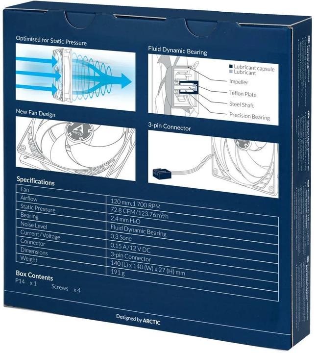 Productafbeelding Arctic P14 (140 mm, 1 x)