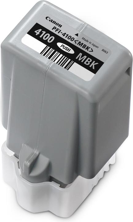Actual product image Canon PFI-4100 MBK matte black (FC)