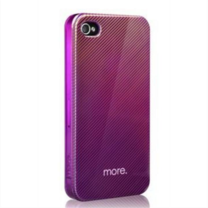 Actual product image more. Duplex Hologram Hardcase for iPhone 4/4S Purple (Apple iPhone 4s, Apple iPhone 4)