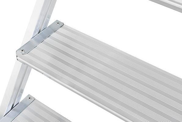 Immagine prodotto Krause Scala a piattaforma con corrimano extra alto (Scala a pioli, 250 cm)