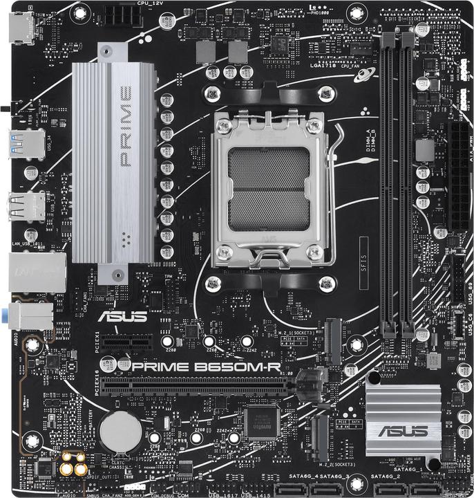 ASUS PRIME B650M-R (AM5, AMD B650, mATX)
