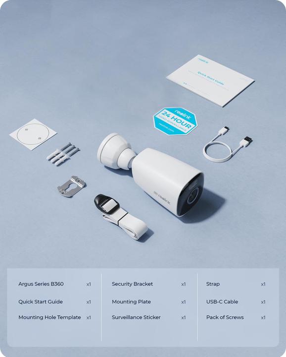 Actual product image Reolink Argus Series B360 (3840 x 2160 pixels)