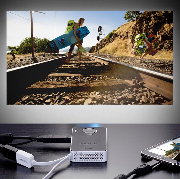 Produktbild Philips PicoPix FUN (nHD, 50 lm, 2.2 - 1:1)