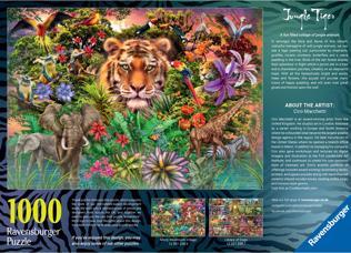Immagine prodotto Ravensburger Puzzle 1000 Tiger im Garten (1000 pezzi)
