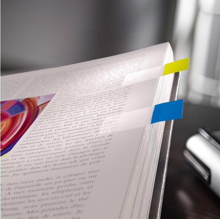 Produktbild Sigel Haftnotizen Transparent (20 x 50 mm)
