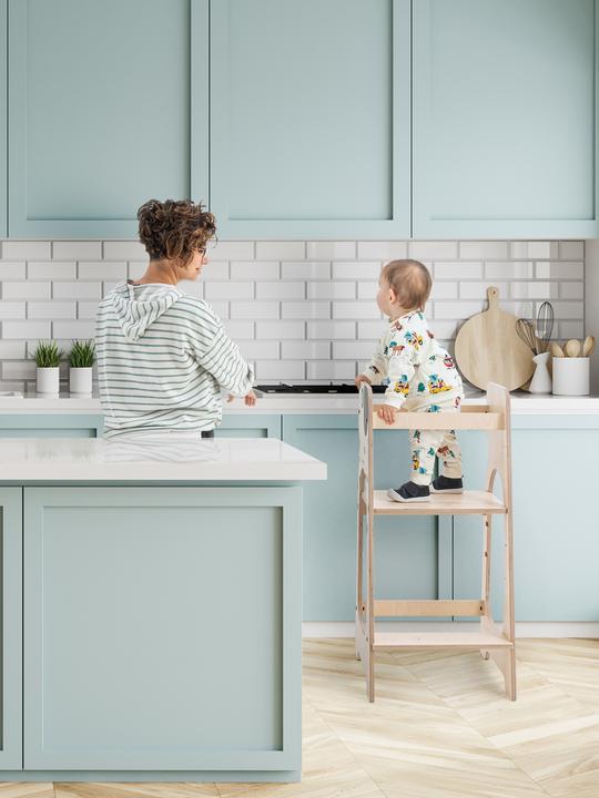 Produktbild MamaToyz KULE – Lernturm Grau