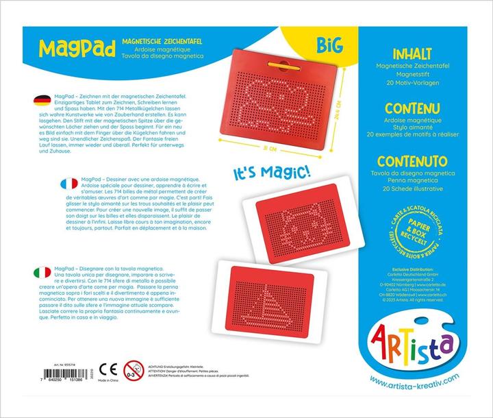 Image du produit Artista Tableau à dessin magnétique Big
