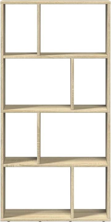 Image du produit VidaXL Bibliothèque Séparation de pièce Étagère sur pied Étagère à dossiers Étagère de bureau Chêne Sonoma (60 x 20 x 120 cm)
