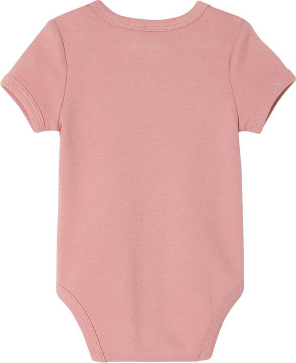 Produktbild Vertbaudet Bio-Kollektion: 5er-Pack Baby Bodys mit kurzen Ärmeln, Hase & Blumen (62)