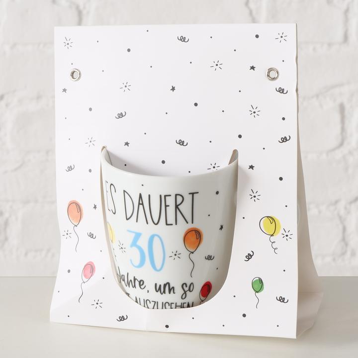 Produktbild Magni Becher Geburtstag 30 mit Spruch 330ml (330 ml, 1 x)