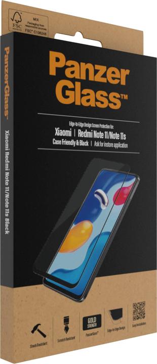 Actual product image PanzerGlass Case Friendly (1 Piece, Xiaomi Redmi Note 11S, Xiaomi Redmi Note 11)