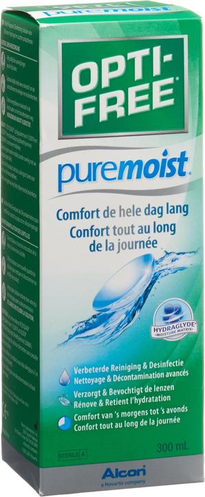 Opti Free PureMoist, Kontaktlinsenpflegemittel, 300 ml (All in One Lösung, 300 ml)