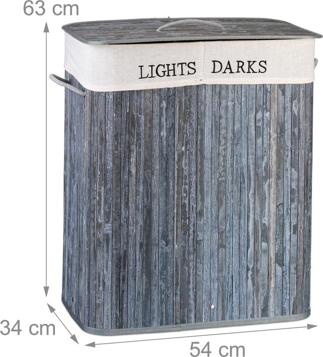 Produktbild Relaxdays Wäschekorb (100 l)