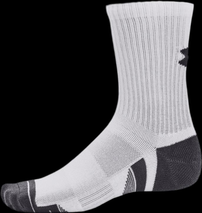 Produktbild Christina Aguilera Under Armour Performance Cotton Mid-Crew Socks White (3x) (42, 47)