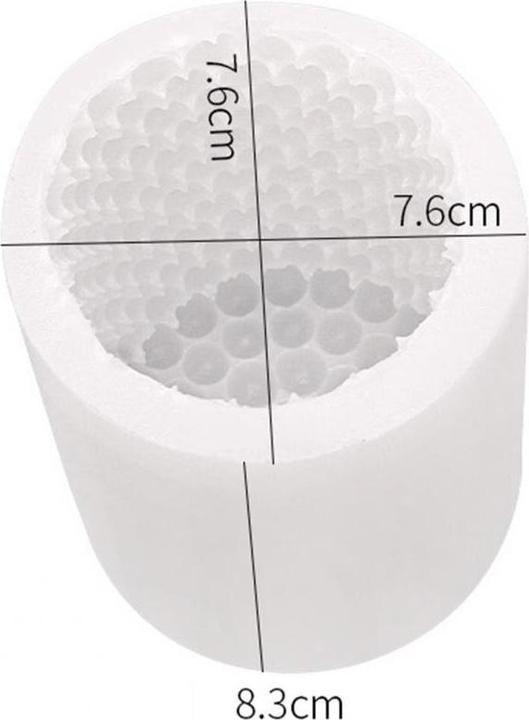 Actual product image JTI Mould for candles - silicone (1 pcs.)
