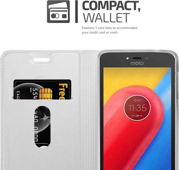 Produktbild Cadorabo Book Classy Style Cover (Motorola Moto C Plus)