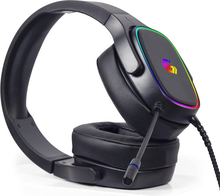 Image du produit Gembird Casque de jeu surround USB 7.1 avec effet lumineux RGB (Filaire)