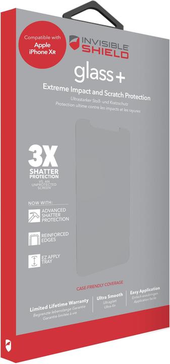 Actual product image InvisibleShield Glass+ (1 Piece, Apple iPhone XR)