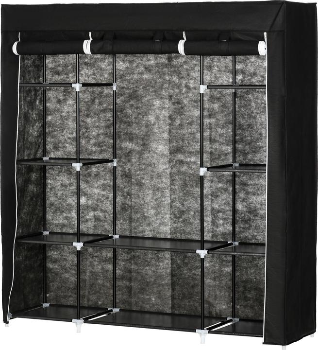 Image du produit Homcom Armoire en tissu avec couvercle (150 x 43 x 162,5 cm)