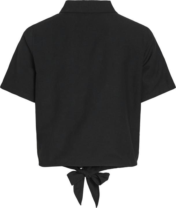 Actual product image Vila Short-sleeved shirt tied at the front (40)