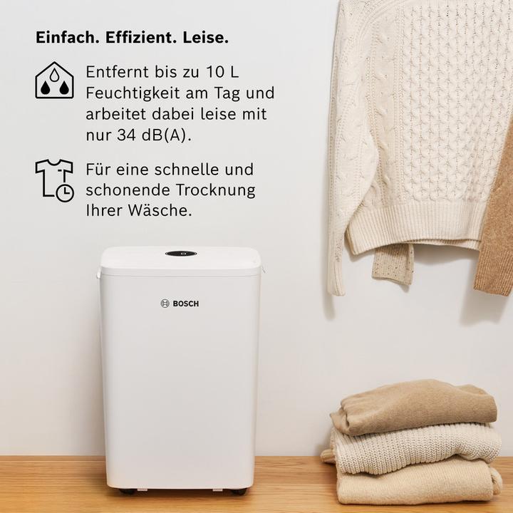 Actual product image Bosch Home Comfort Dry (17 m², 10 l/24h)