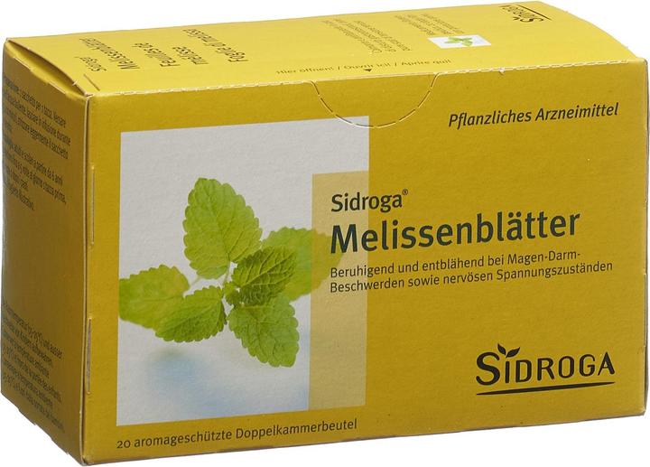 Immagine prodotto Sidroga Foglie di melissa in bustina di tè