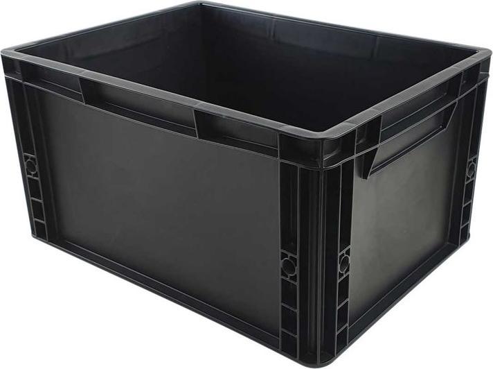 Produktbild RND Transportbehälter ESD, 400x300x170mm, Polypropylen (PP), Schwarz