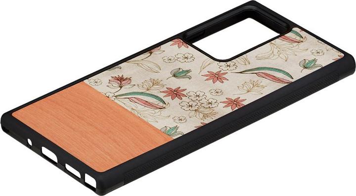Produktbild Man.Wand &WOOD case for Galaxy Note 20 Ultra pink flower juodas (Samsung Galaxy Note 20 Ultra)