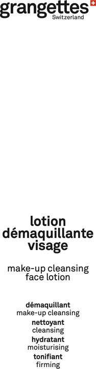 Actual product image Grangettes make-up cleansing face lotion (Cleansing lotion, 200 ml)