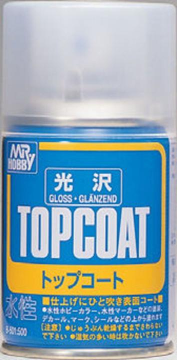 Mr.Hobby Mr Hobby -Gunze Mr Top Coat Gloss Spray (86 ml)
