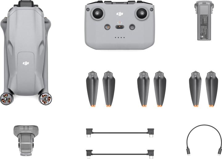 Productafbeelding DJI Air 3 met RC-N2 Regelaar (46 min, 720 g, 48 Mpx)